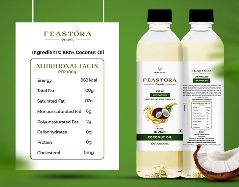 Why choose Feastora organic coconut oil